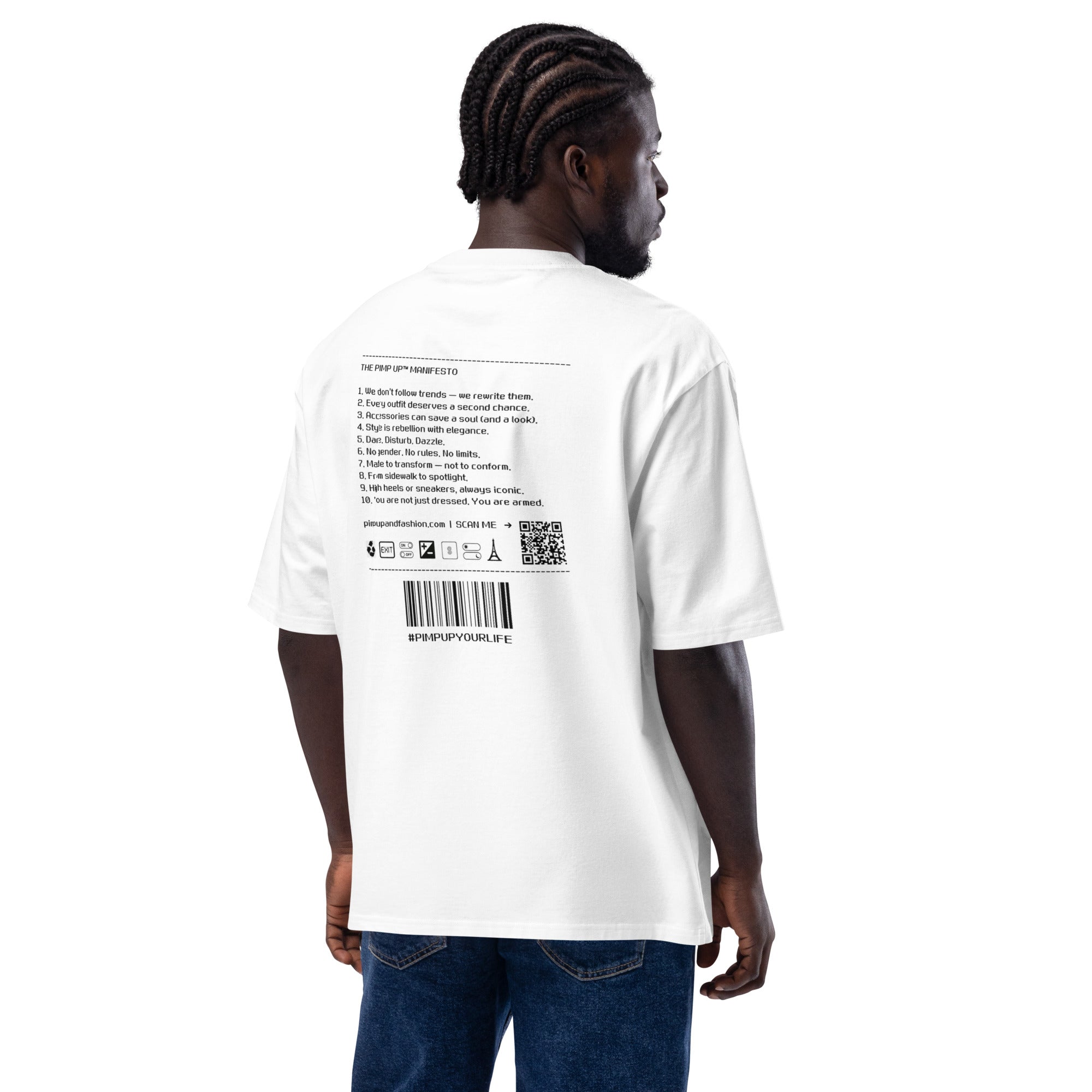 PIMP UP™ – OVERSIZED MANIFESTO T-SHIRT