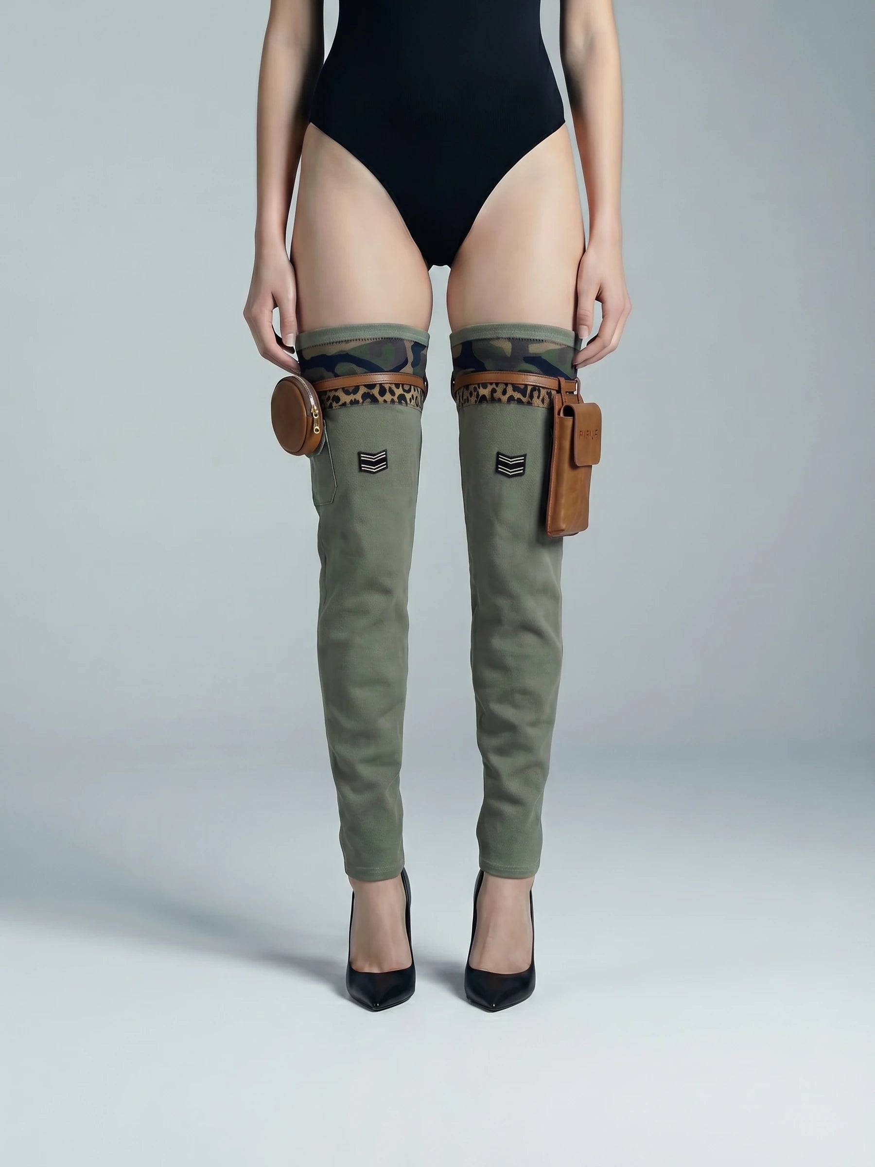 PIMP UP™ LARA ARMY — vue de face 02