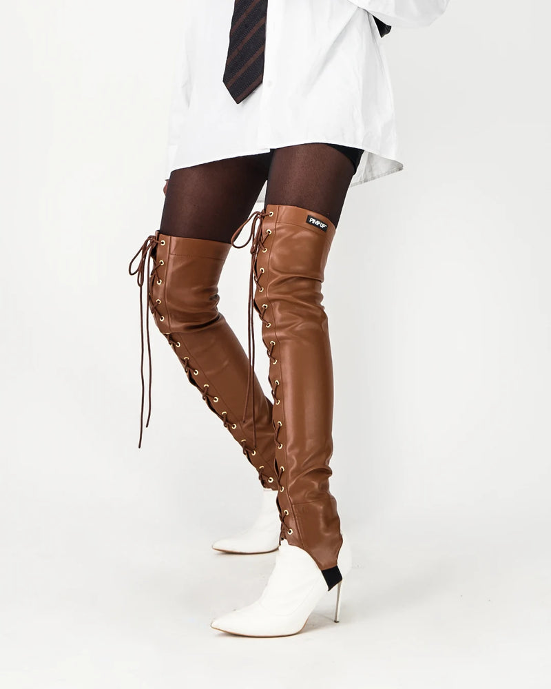 ENLACING BROWN — LOOK 02