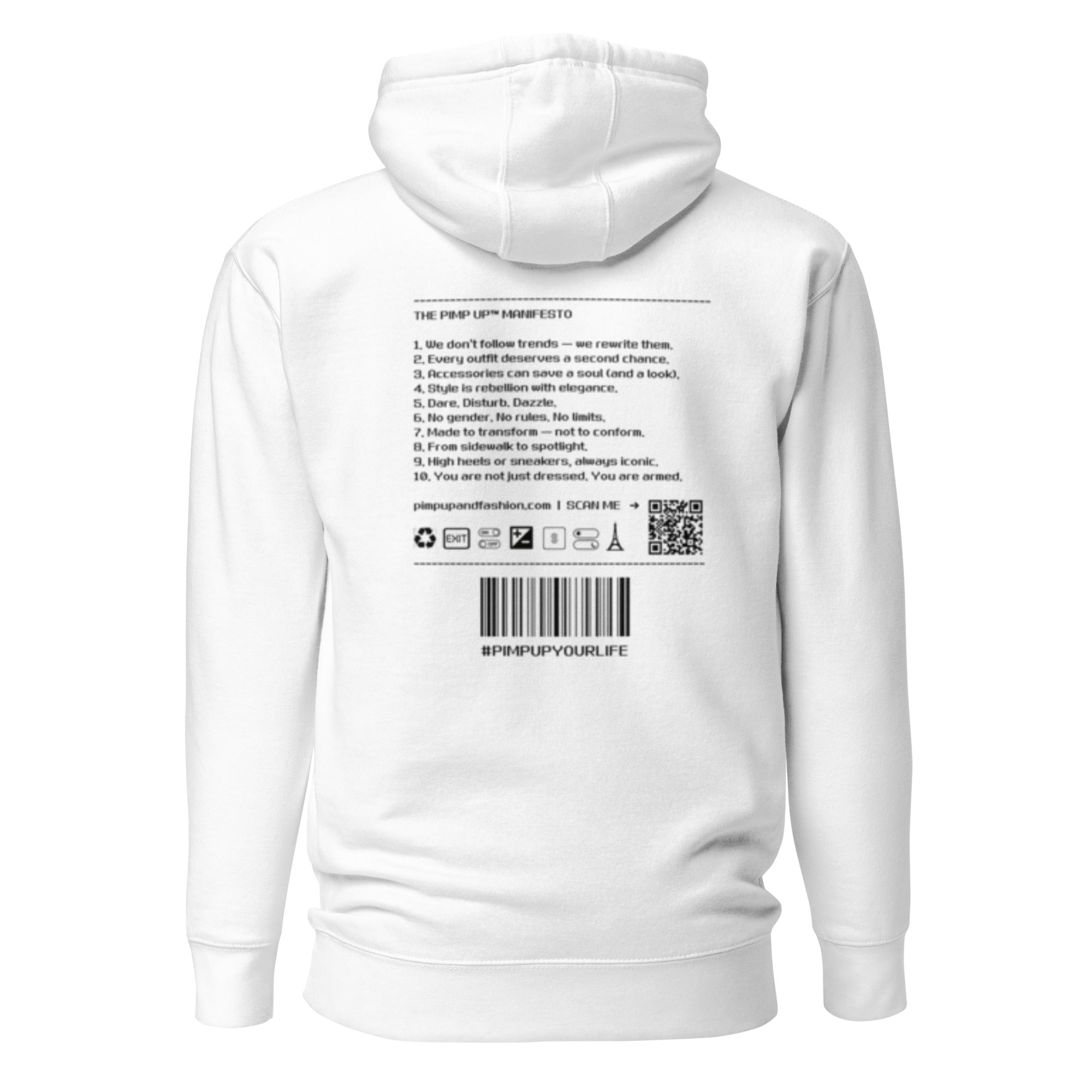PIMP UP™ – MANIFESTO HOODIE